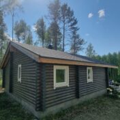 Kohteen Honkarakenteen pyöröhirsimökki lisäkuva 2