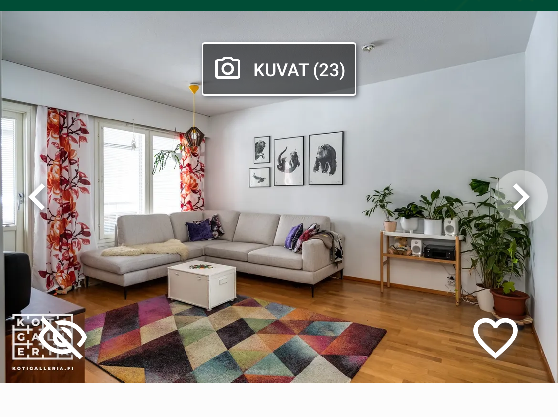 Kohteen Luhtitalo kaksio Kempeleessä pääkuva