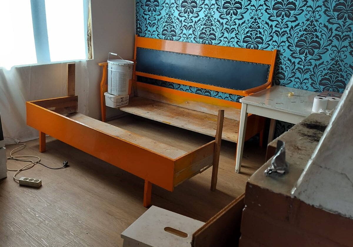 Kohteen Kukkula tontti 0.82ha pieni navetta lato ja talo, sähköt pääkuva